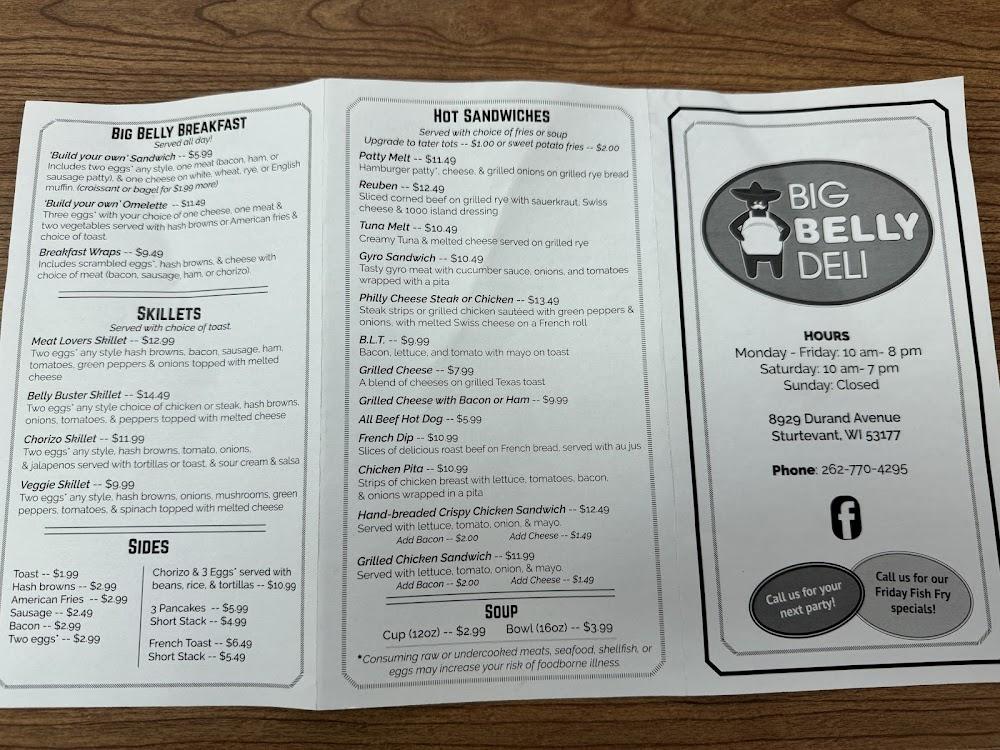 Big Belly Deli Cheese & Sausage